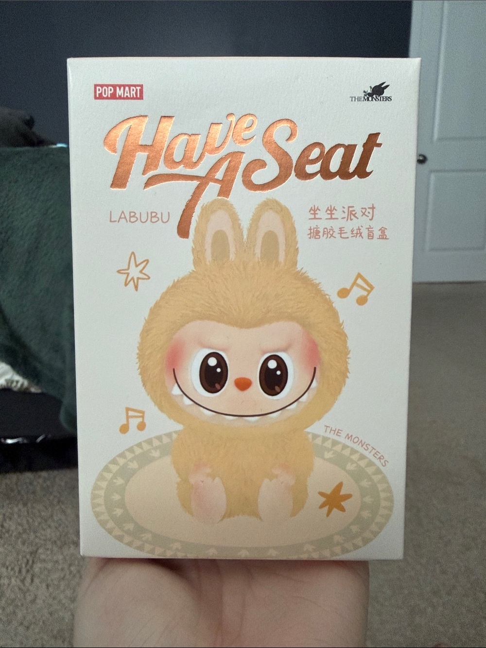 POP MART Labubu Have A Seat Blind Box β The Monsters Series β New & Sealed